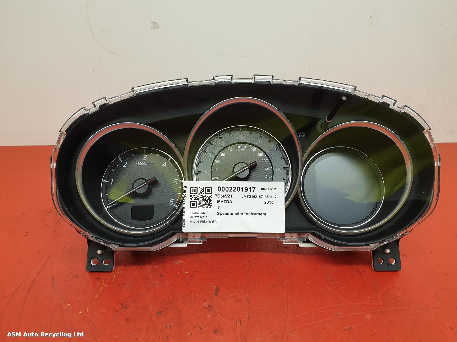 View Auto part Speedometer Mazda 6  2016