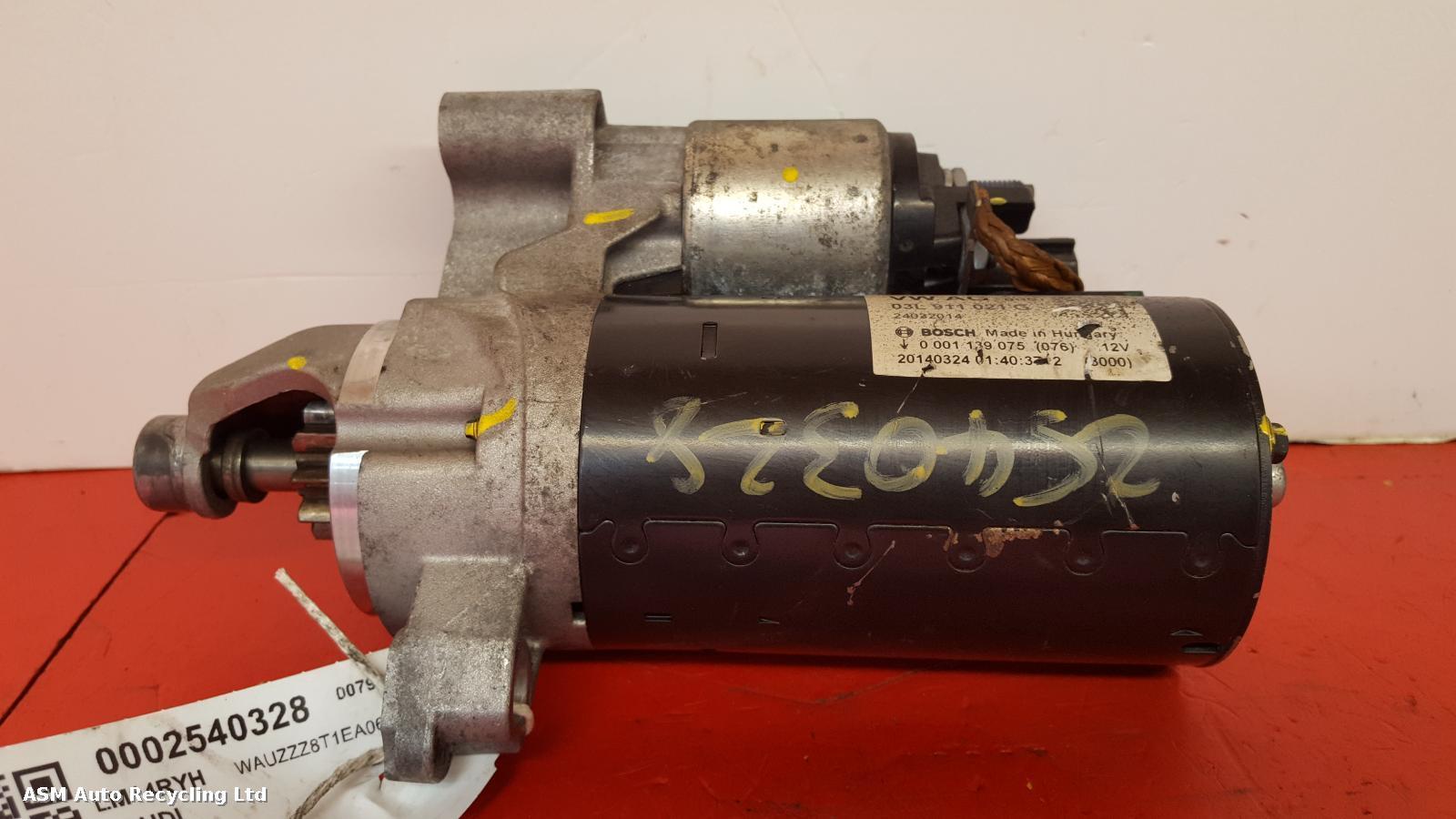 View Auto part Starter Motor Audi A5 2014