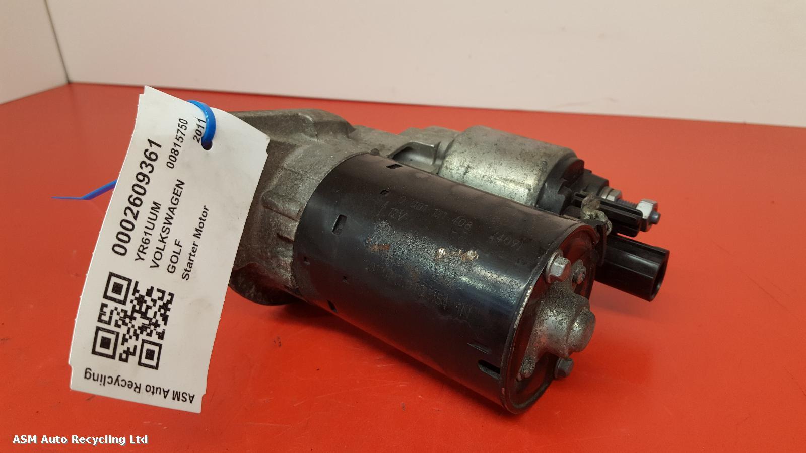 View Auto part Starter Motor Volkswagen Golf 2011