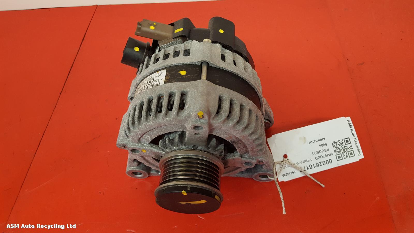 View Auto part Alternator Peugeot 5008 2018