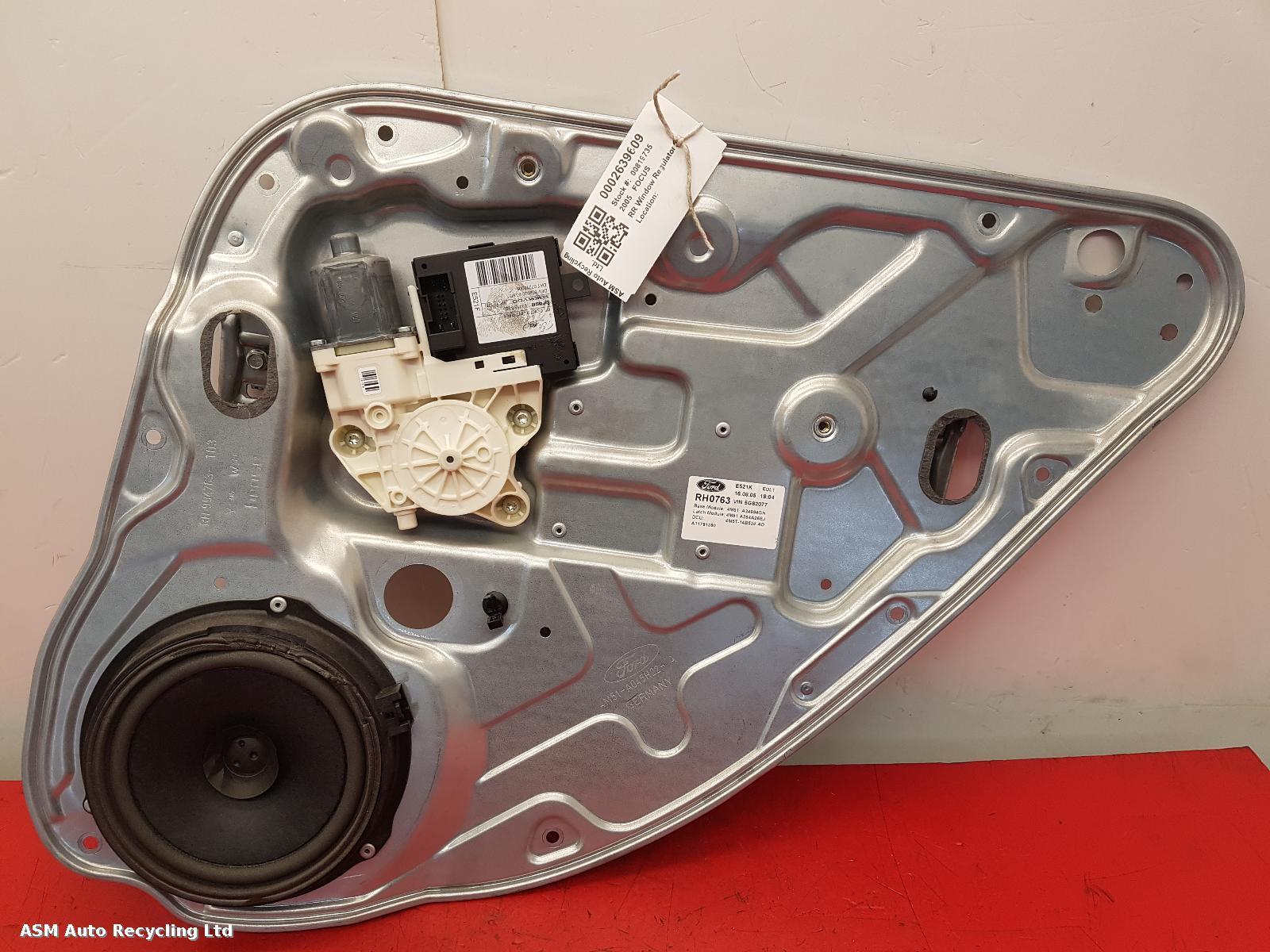 View Auto part RR Window Regulator Ford Focus 2005