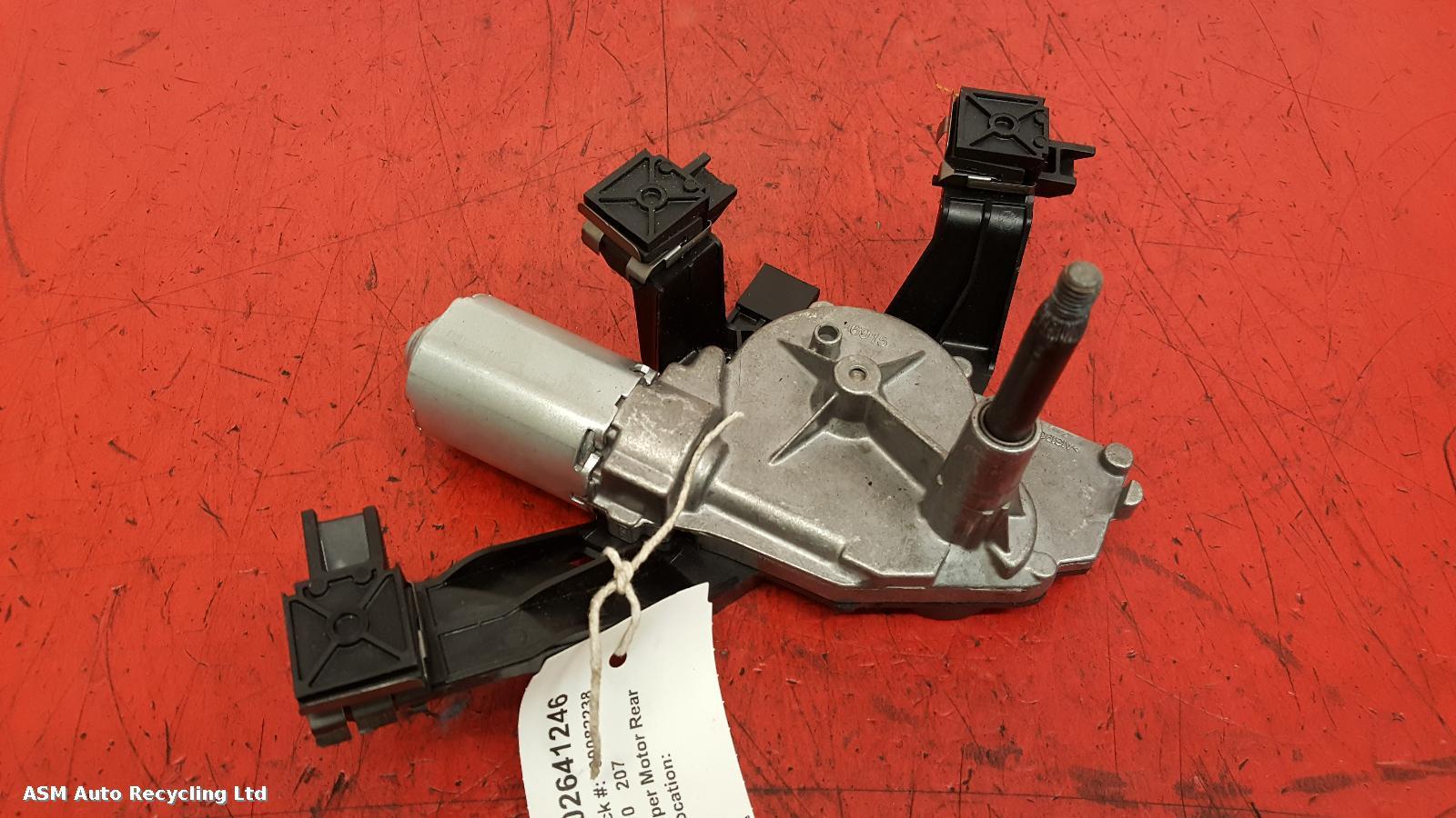 View Auto part Wiper Motor Rear Peugeot 207 2010