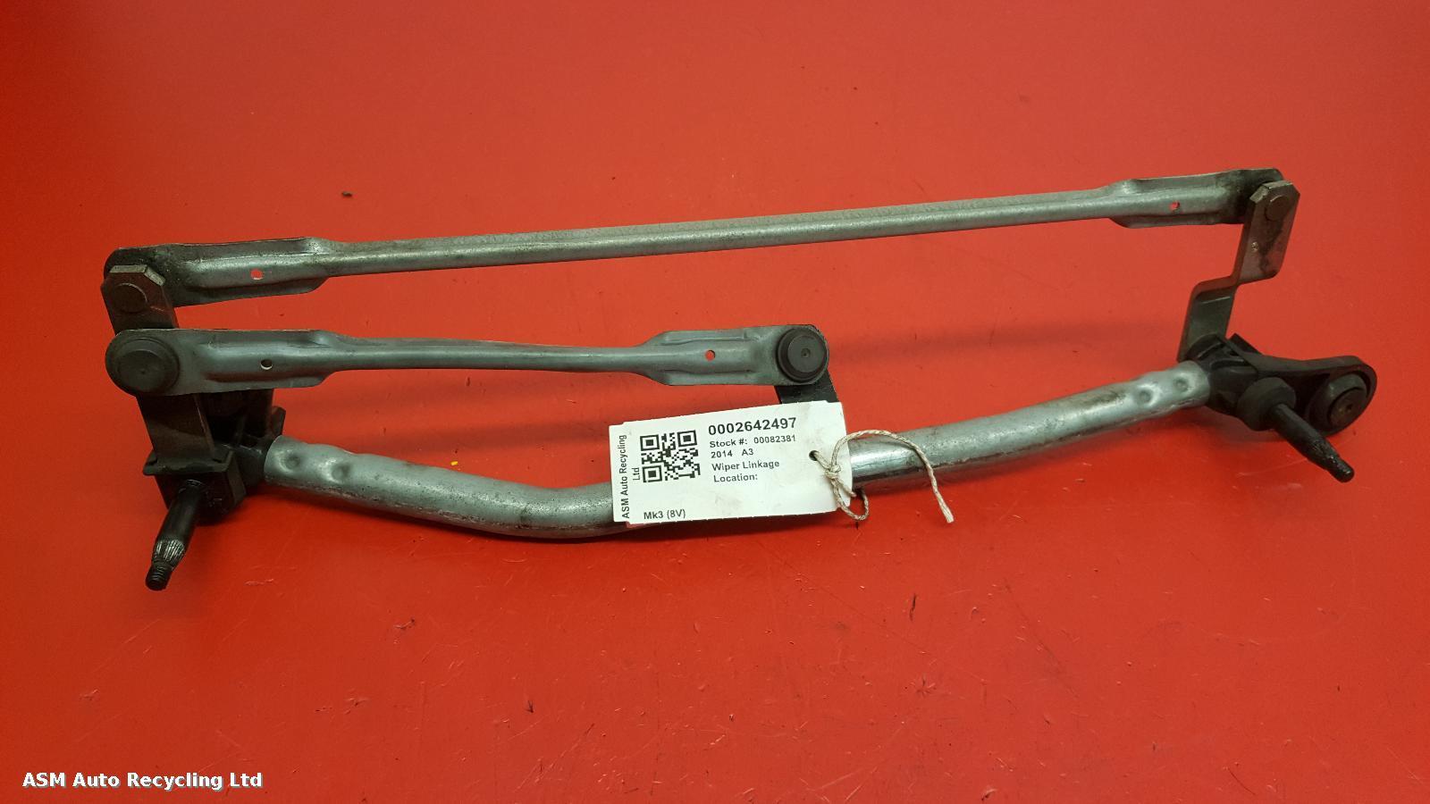 View Auto part Wiper Linkage Audi A3 2014