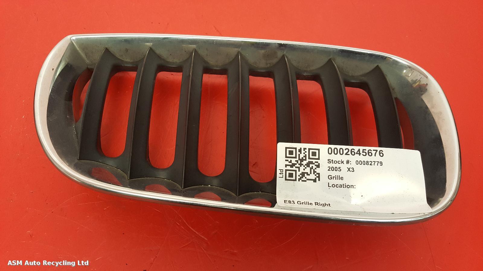 View Auto part Grille Bmw X3 2005