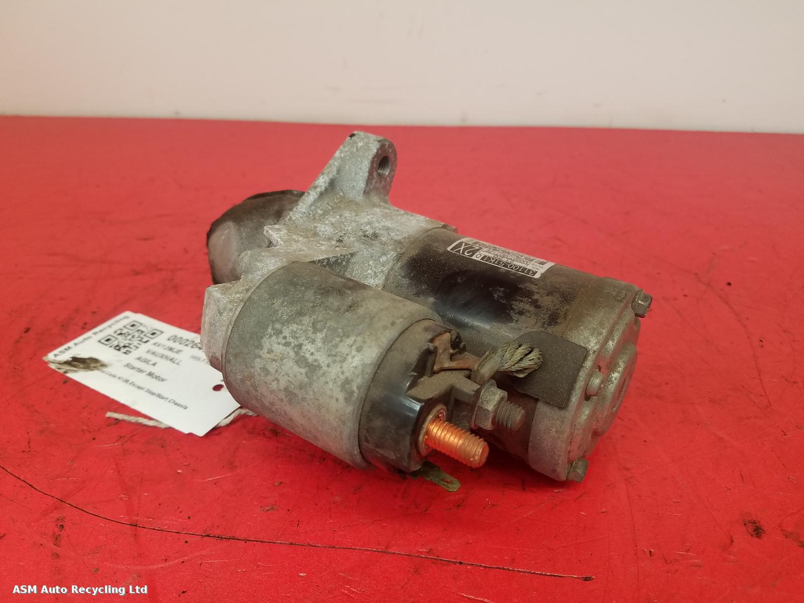 View Auto part Starter Motor Vauxhall Agila 2012
