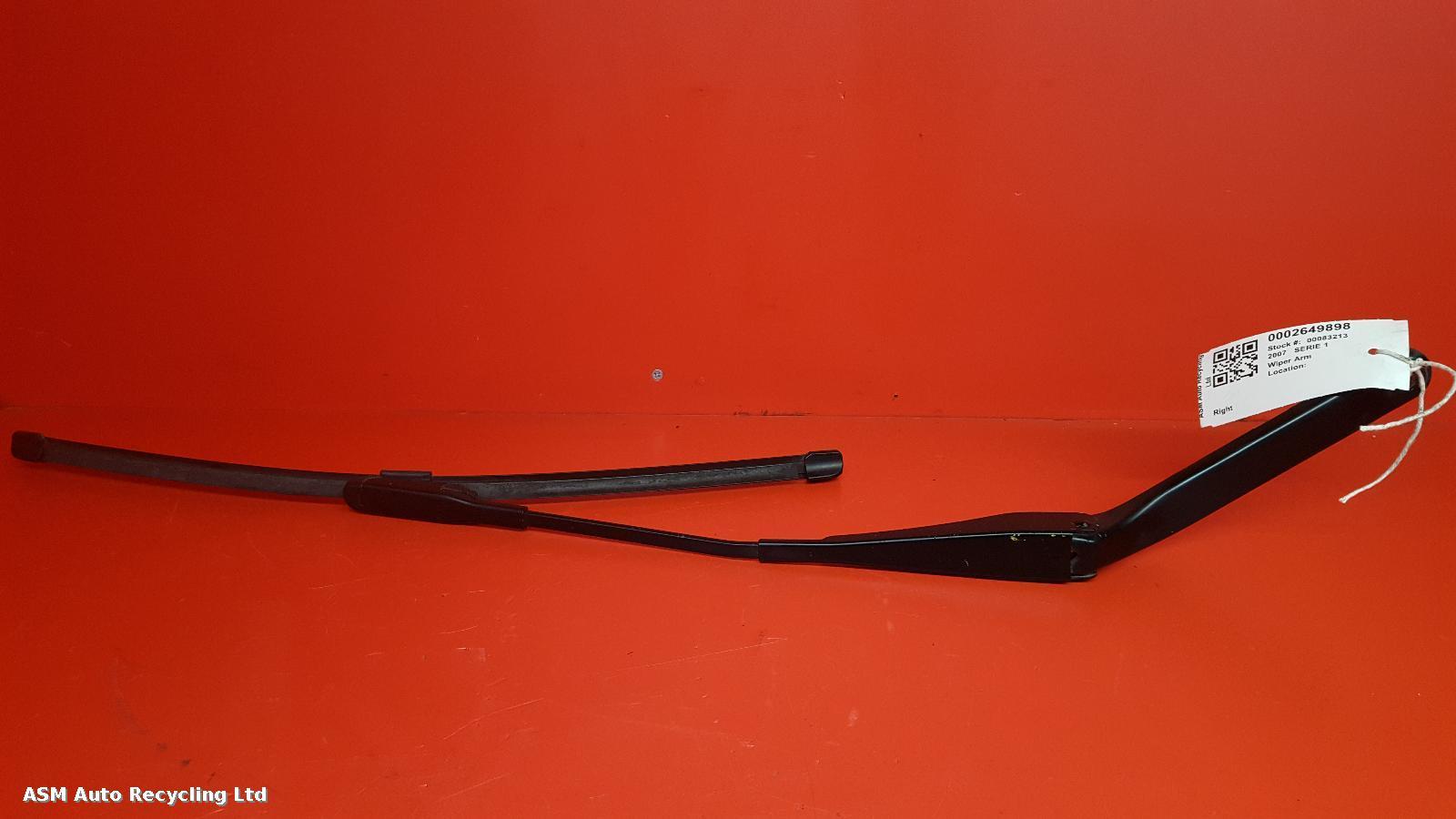 View Auto part Wiper Arm Bmw 1 Series 2007