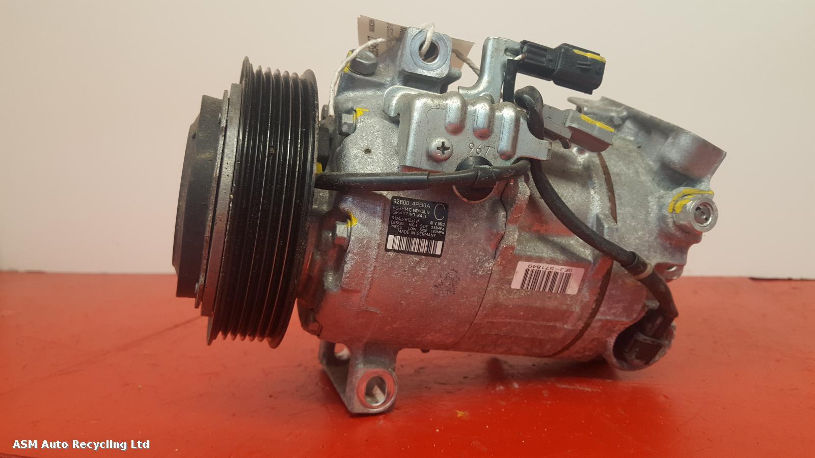 View Auto part Compressor Nissan Qashqai 2018