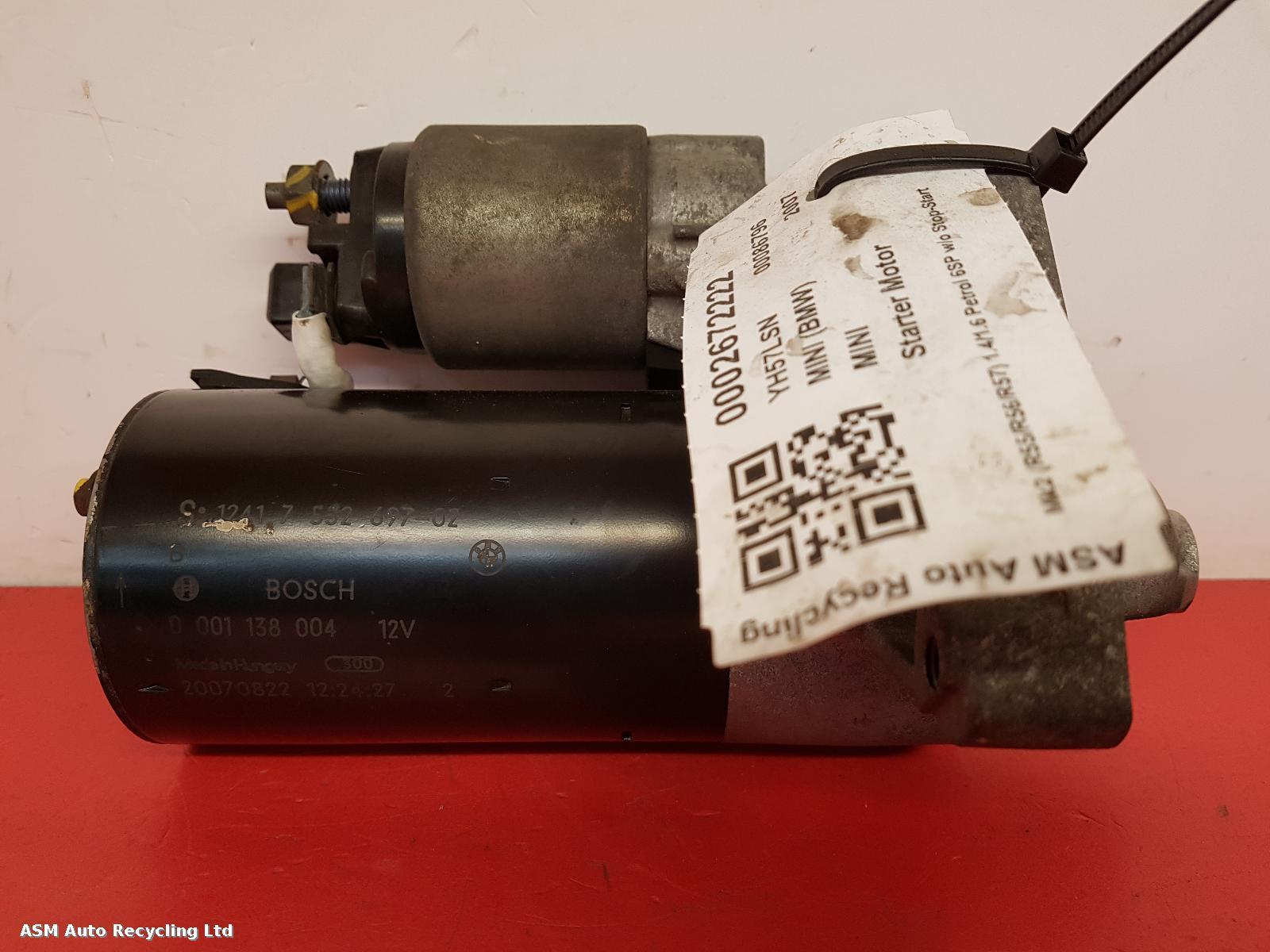 View Auto part Starter Motor Mini (bmw) Mini 2007