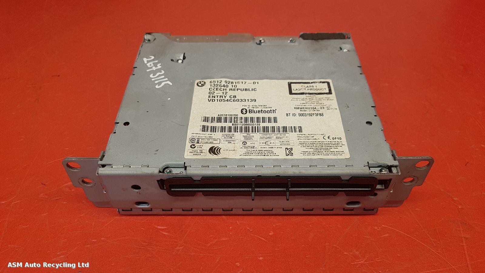 View Auto part CD Changer Bmw 1 Series 2012