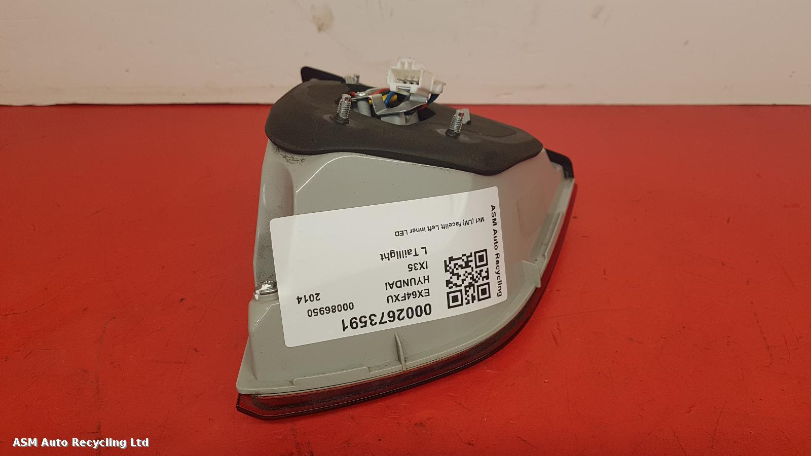 View Auto part L Taillight Hyundai Ix35 2014