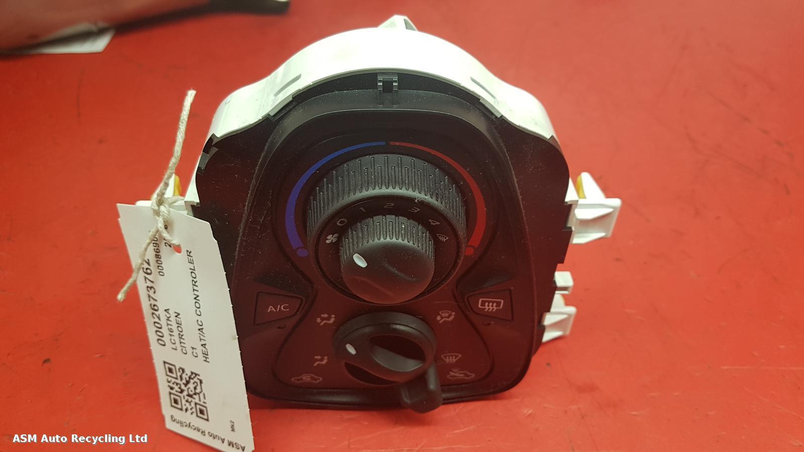 View Auto part Heater/AC Controller Citroen C1 2016