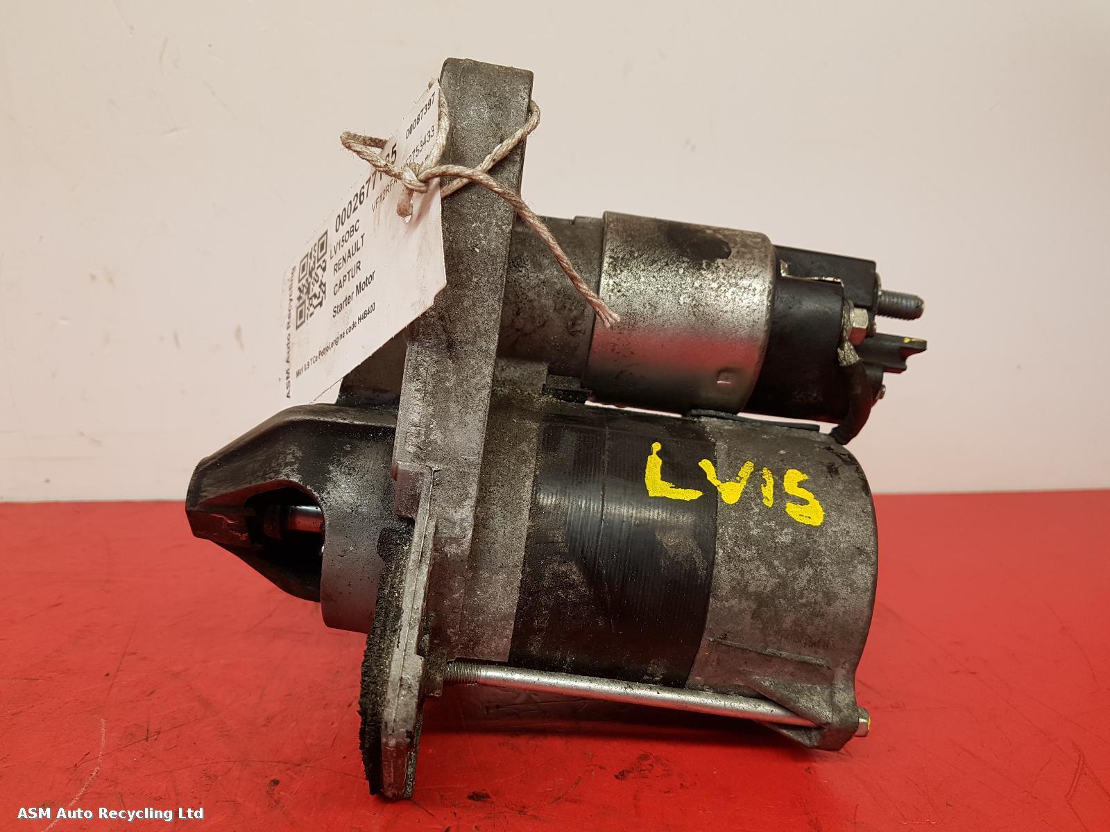 View Auto part Starter Motor Renault Captur 2015