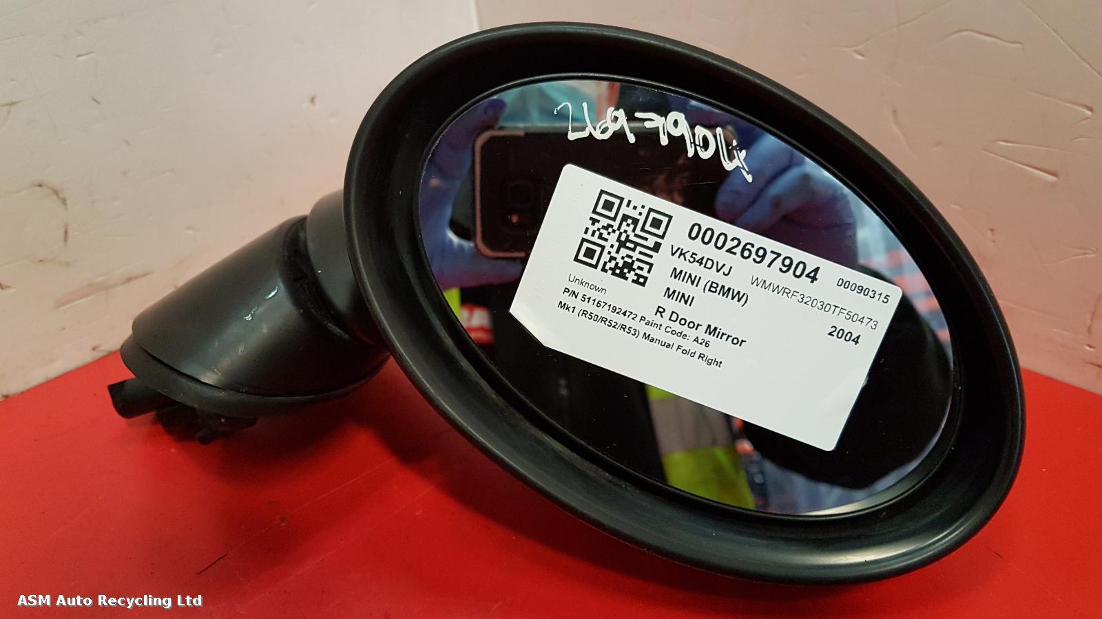 View Auto part R Door Mirror Mini (bmw) Mini 2004