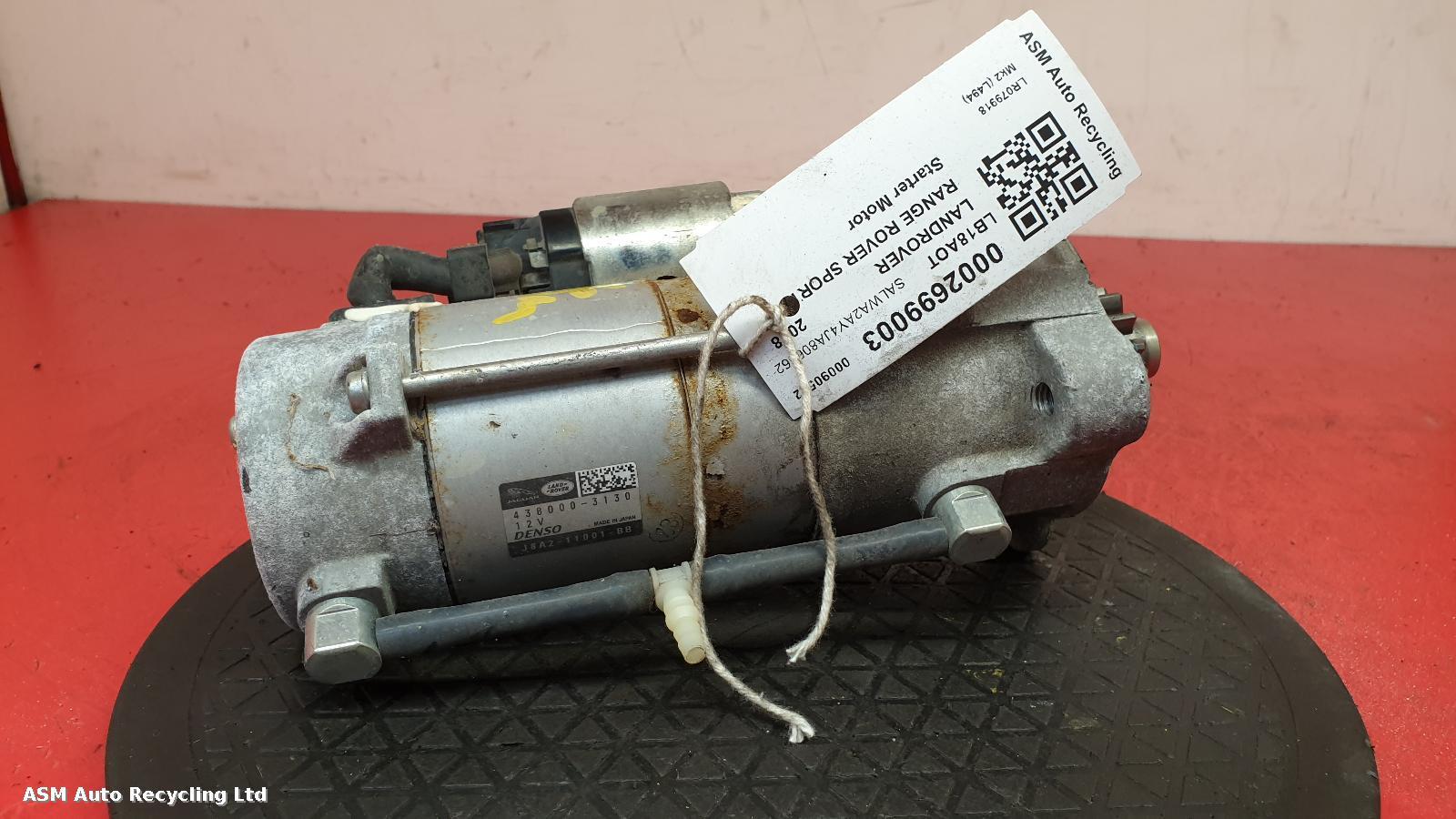 View Auto part Starter Motor Land Rover Range Rover Sport 2018
