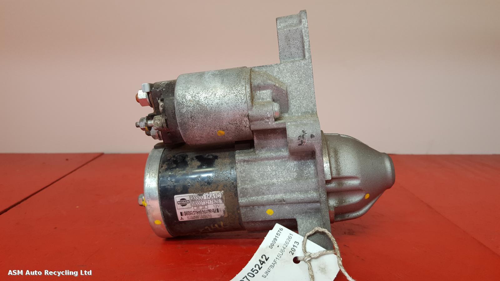 View Auto part Starter Motor Nissan Juke 2013
