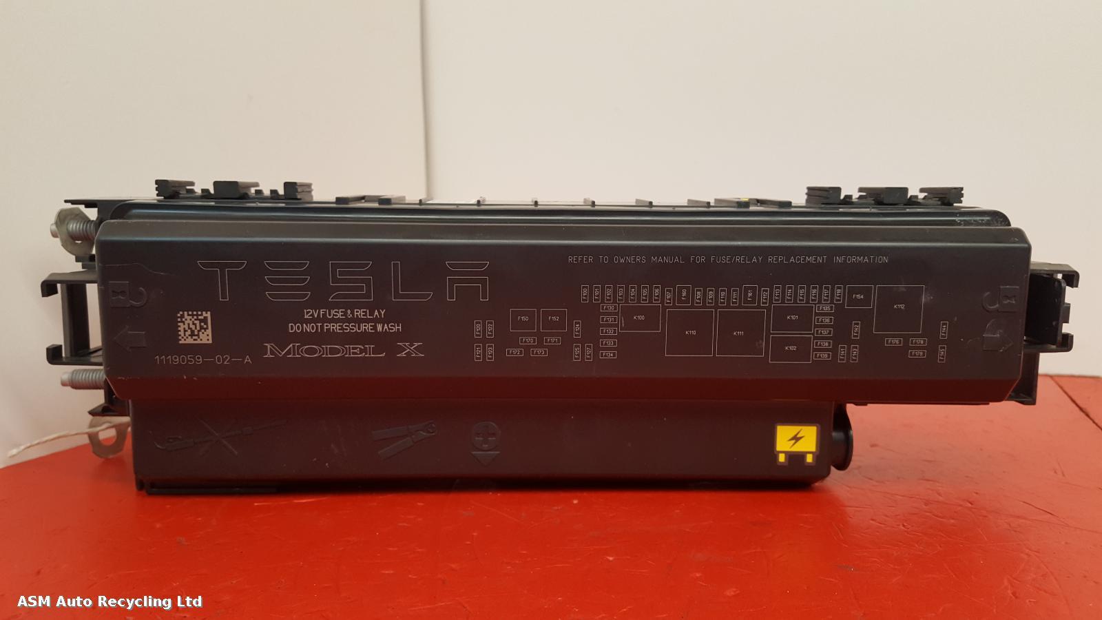 View Auto part Fuse Box Tesla Model X 2018