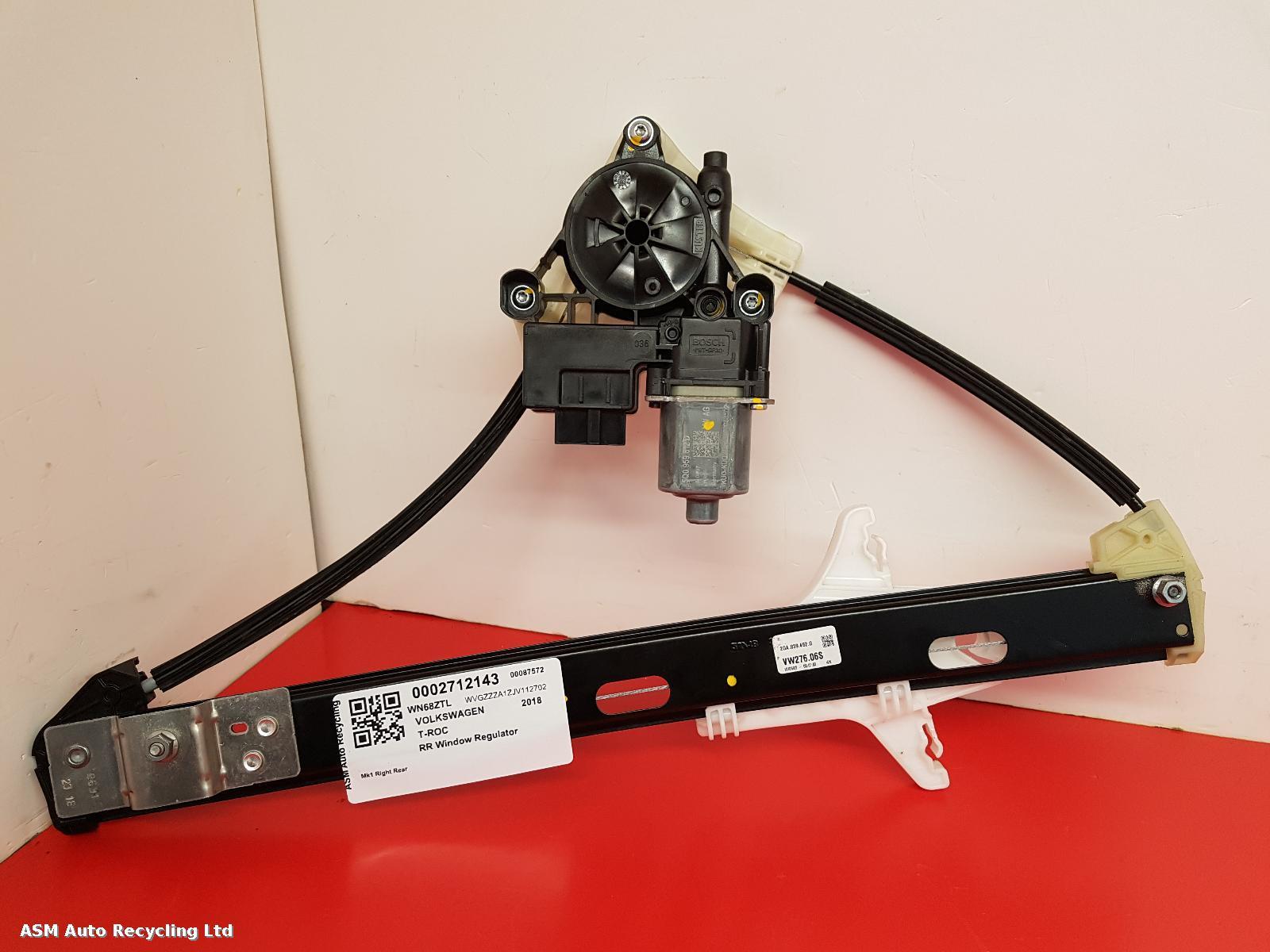 View Auto part RR Window Regulator Volkswagen T-roc 2018