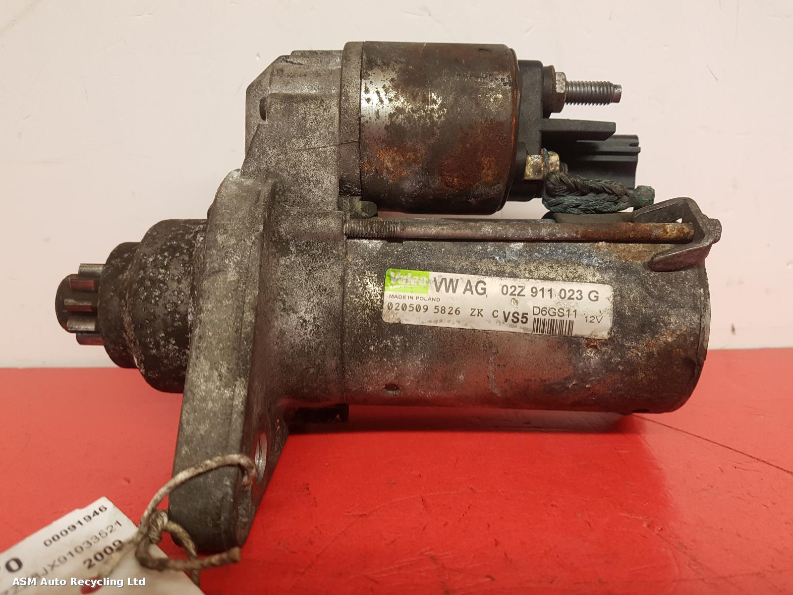 View Auto part Starter Motor Audi Tt 2009