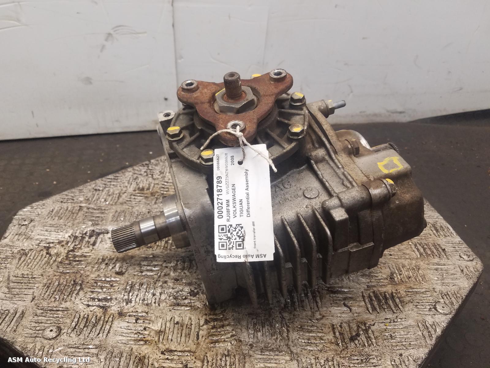 View Auto part Differential Assembly Volkswagen Tiguan 2008