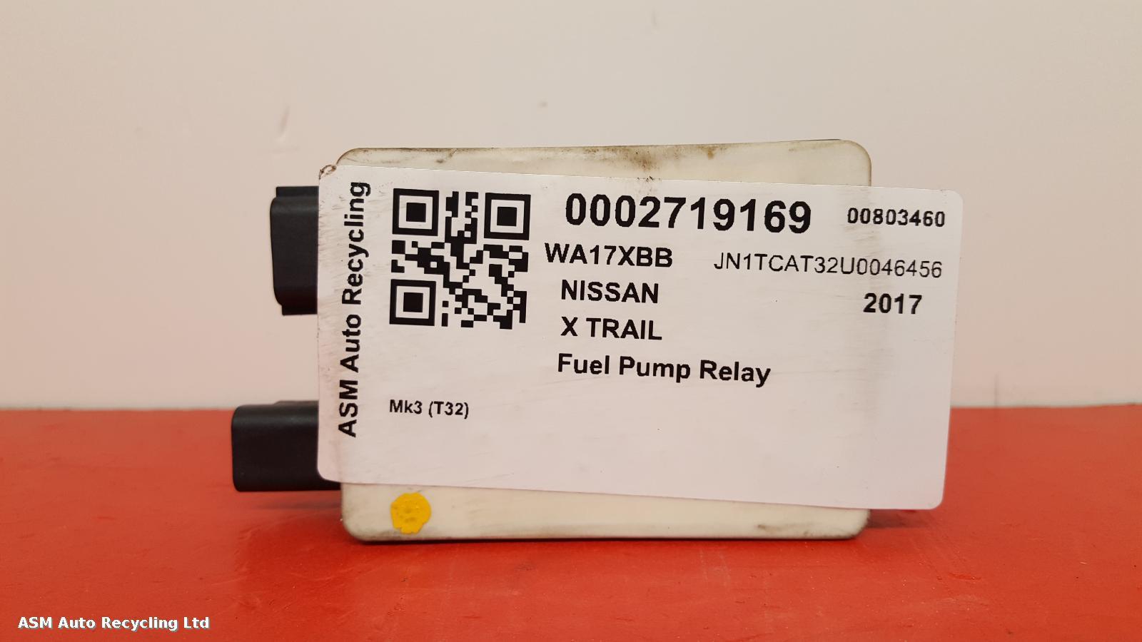 View Auto part Fuel Pump Relay Nissan X Trail 2017