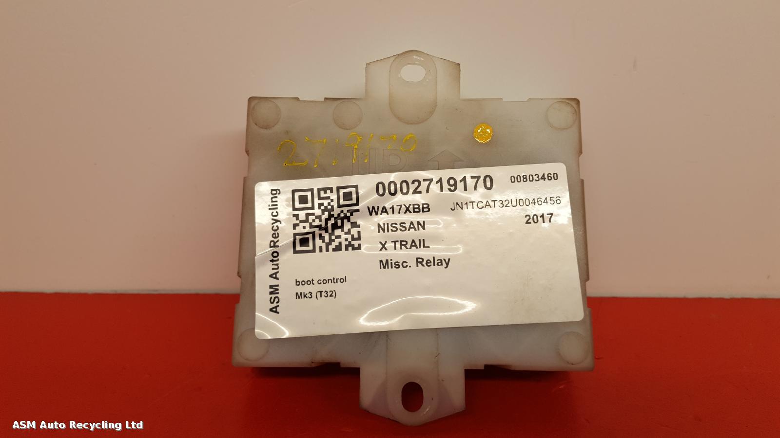 View Auto part Misc. Relay Nissan X Trail 2017