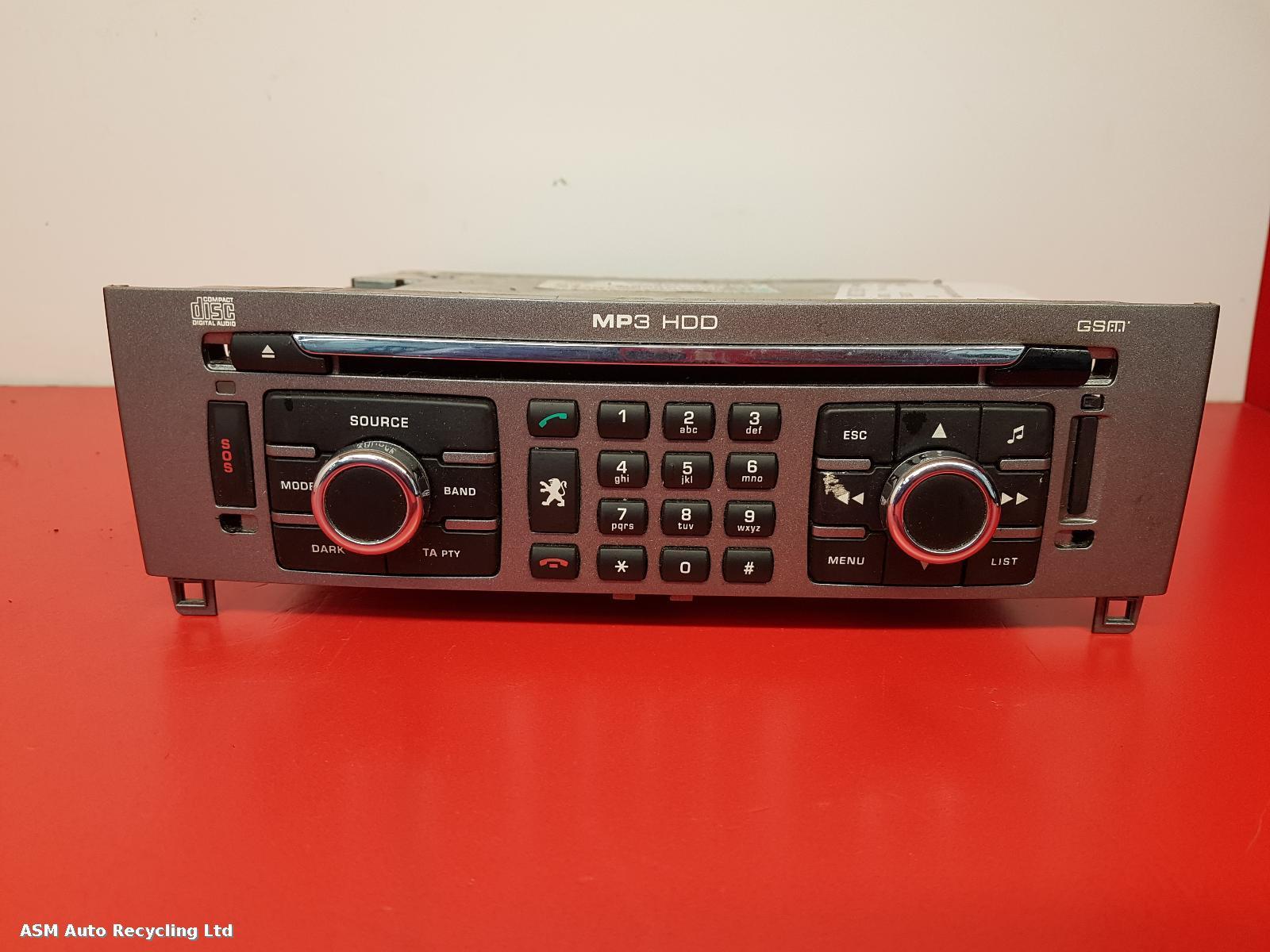 View Auto part Radio Display Peugeot 308 2009