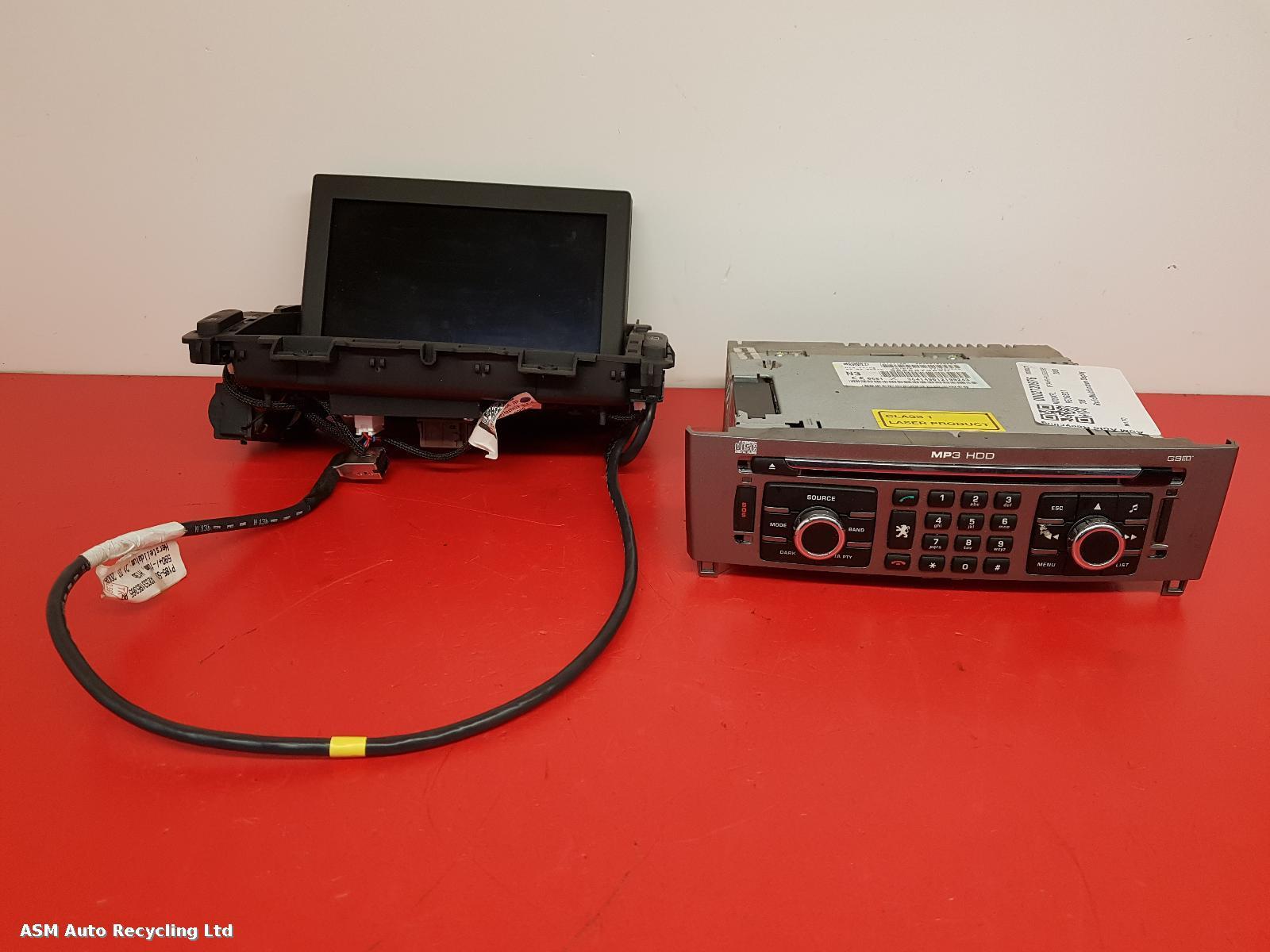 View Auto part Radio Display Peugeot 308 2009