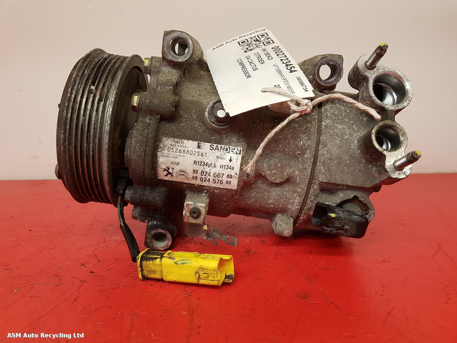 View Auto part Compressor Citroen C4 Cactus 2015