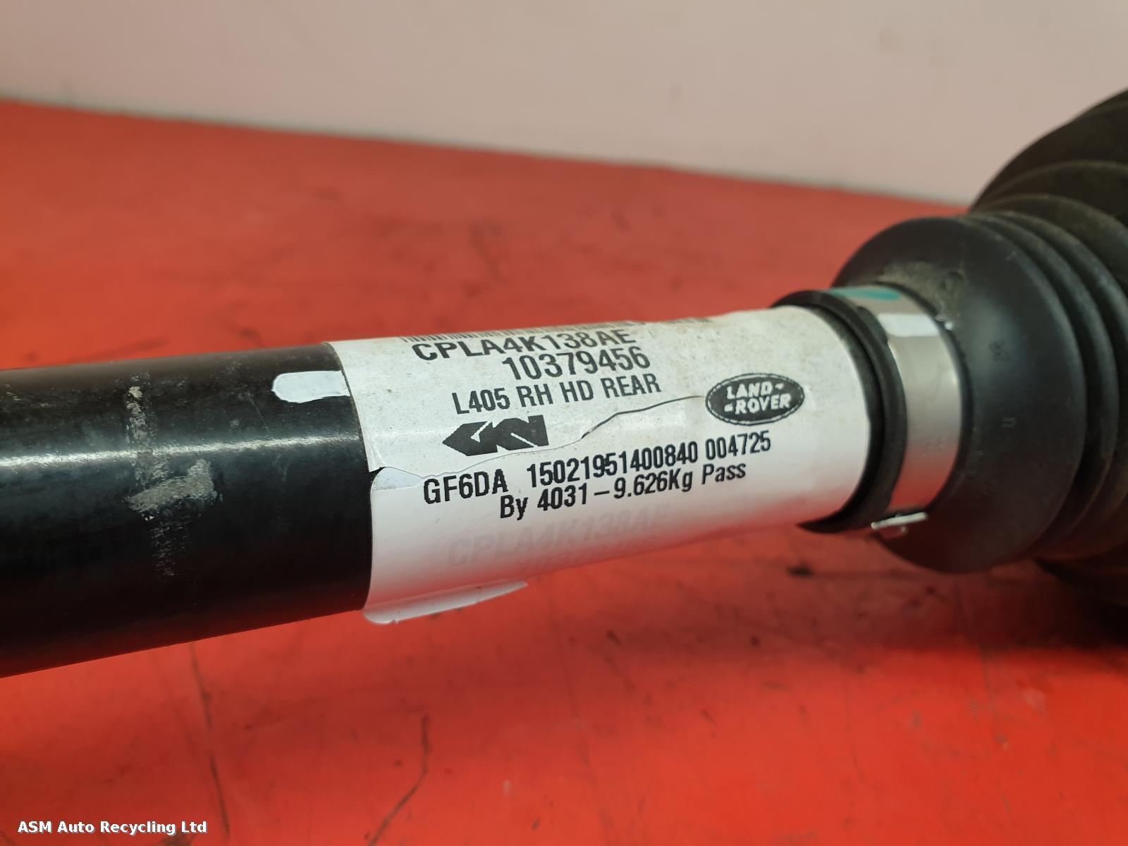 View Auto part Right Driveshaft Land Rover Range Rover 2020