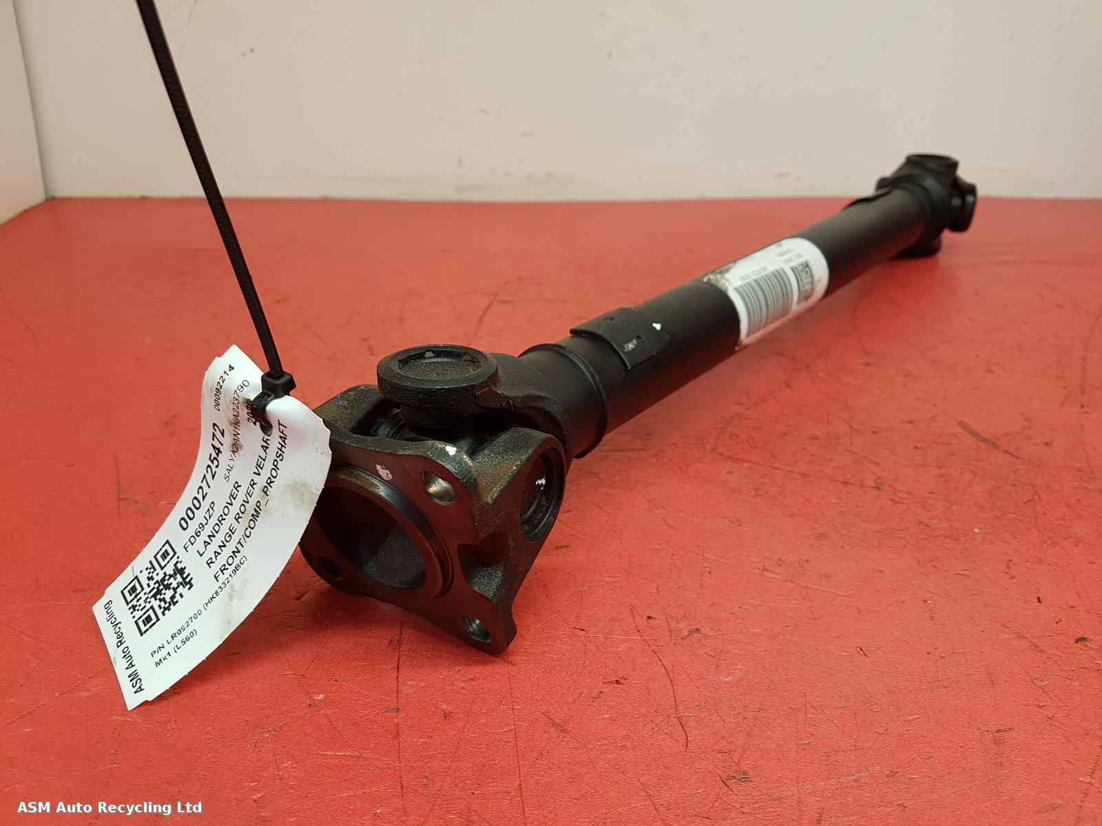 View Auto part Front/Comp Propshaft Land Rover Range Rover Velar 2020