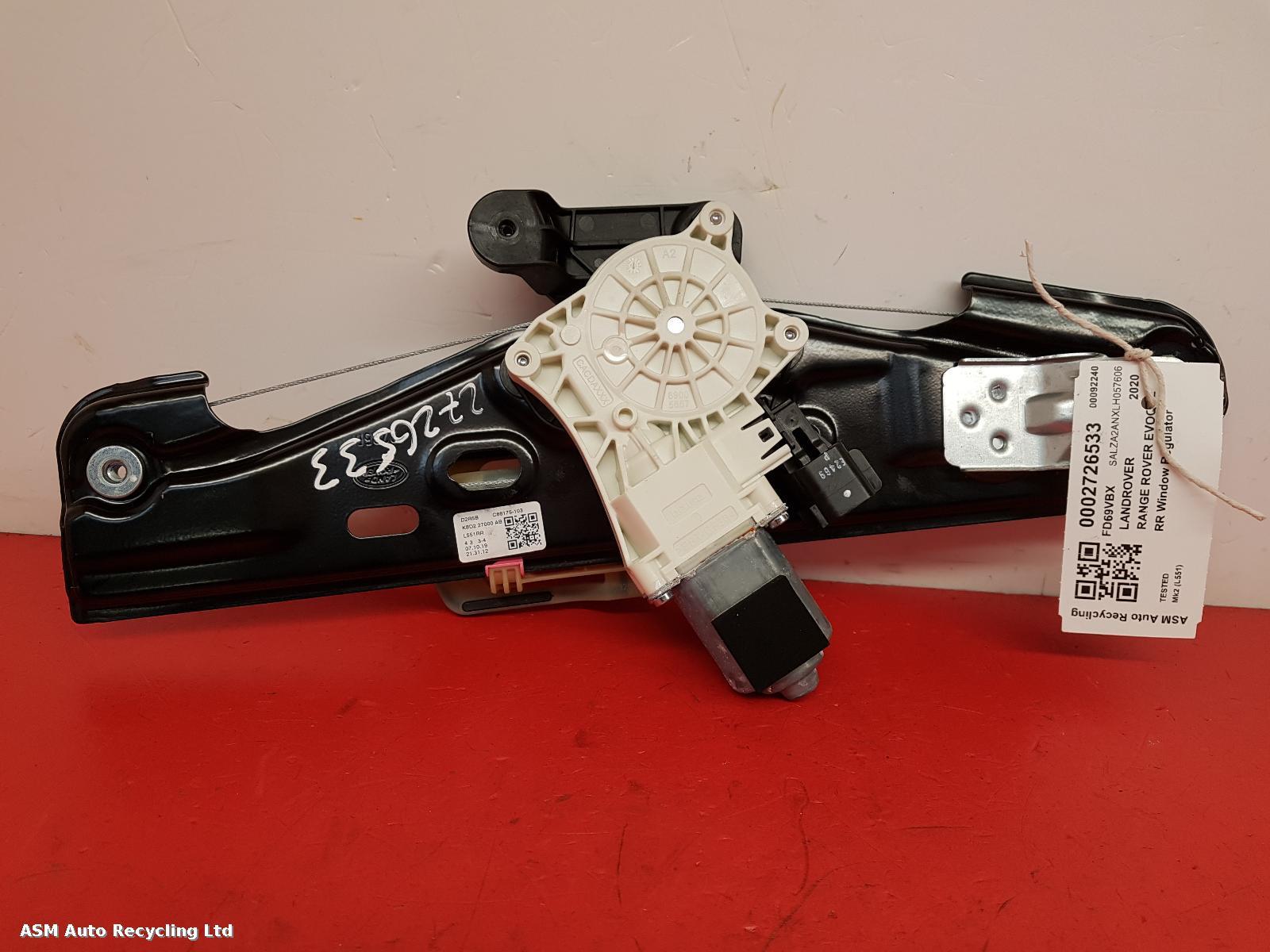 View Auto part RR Window Regulator Land Rover Range Rover Evoque 2020