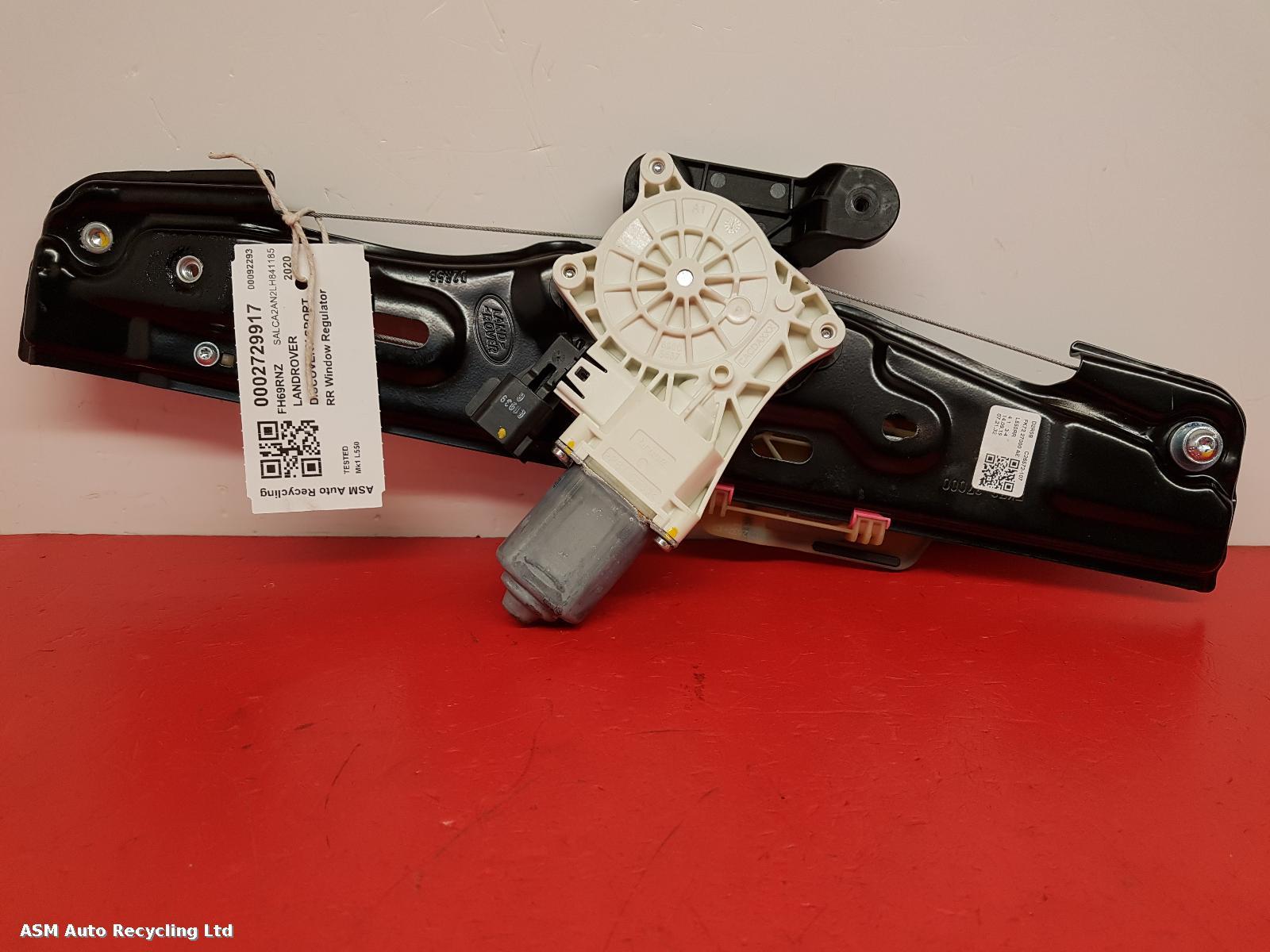 View Auto part RR Window Regulator Land Rover Discovery Sport 2019