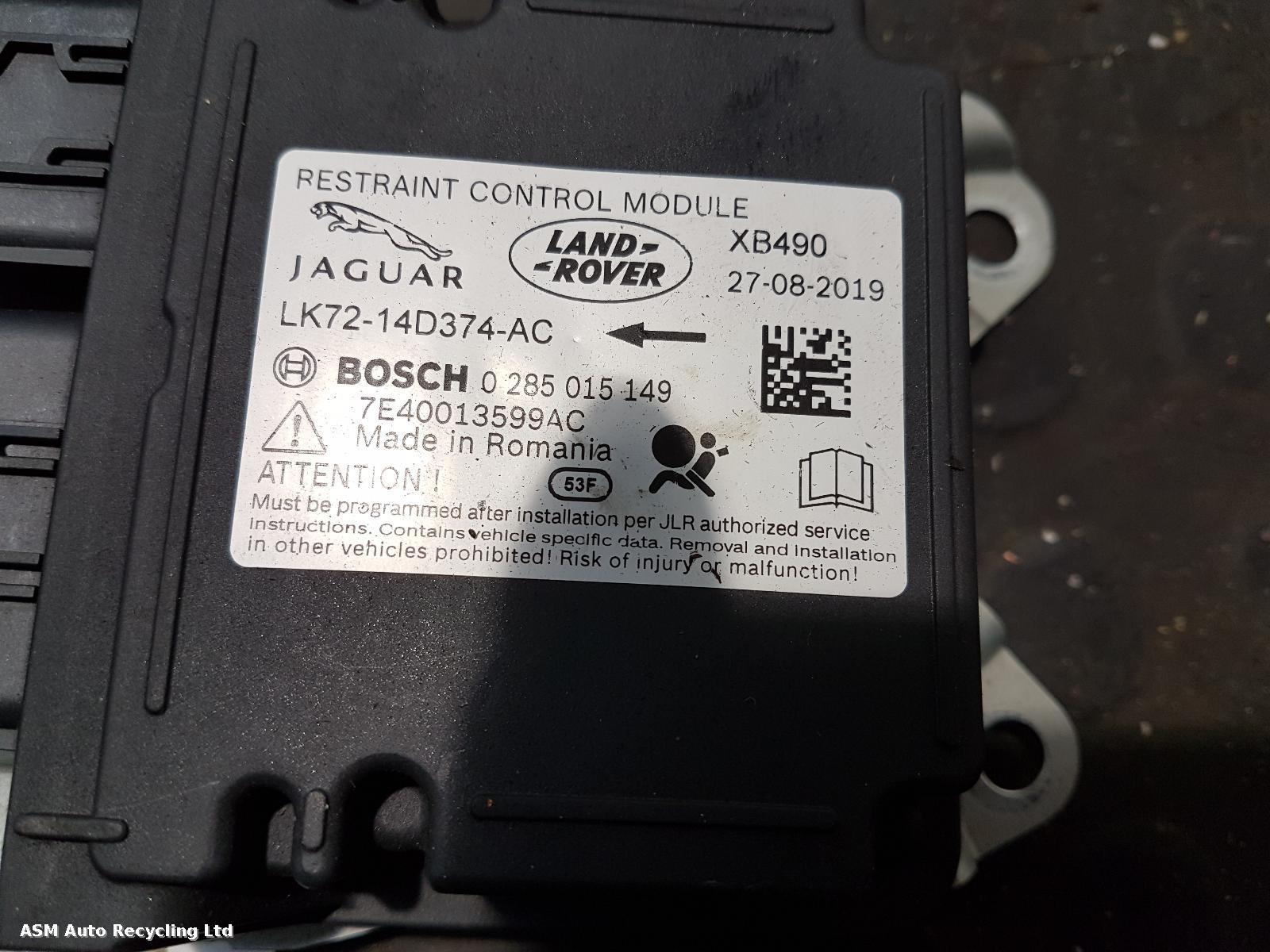 View Auto part Airbag Kit Land Rover Discovery Sport 2019
