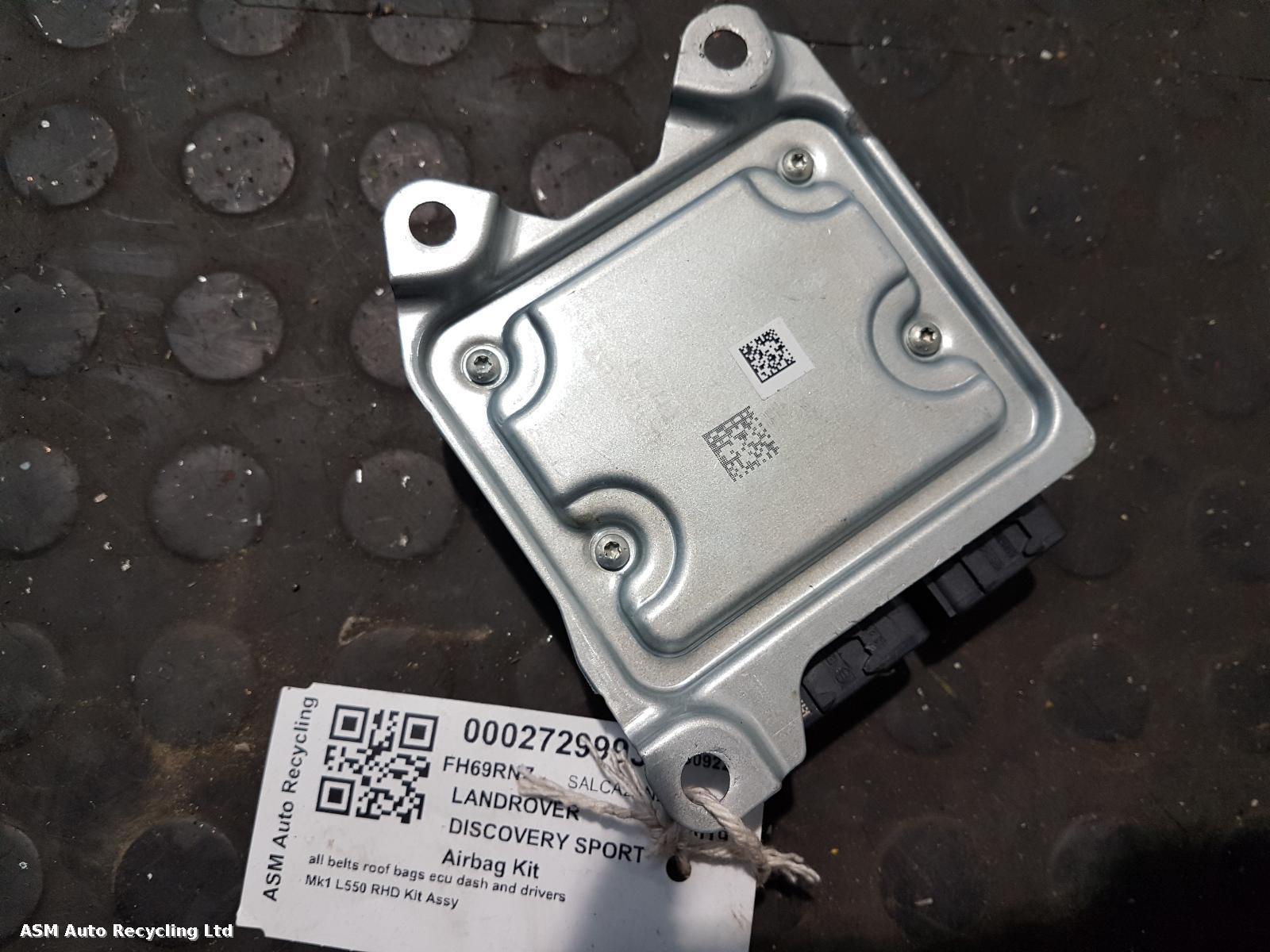 View Auto part Airbag Kit Land Rover Discovery Sport 2019