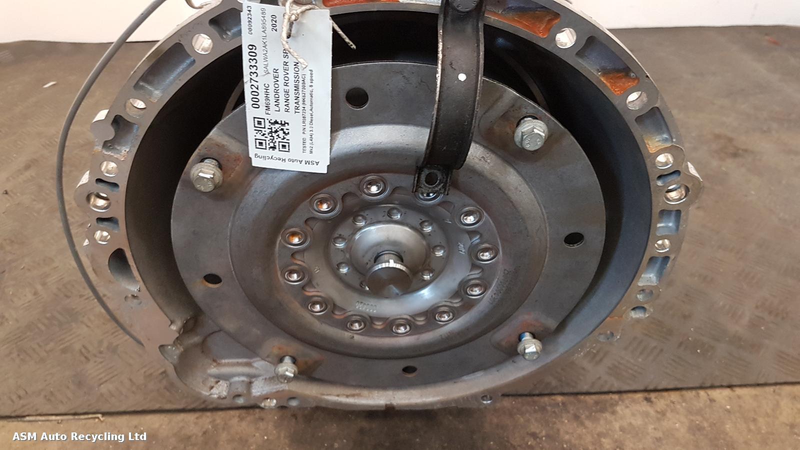 View Auto part Gearbox Land Rover Range Rover Sport 2020