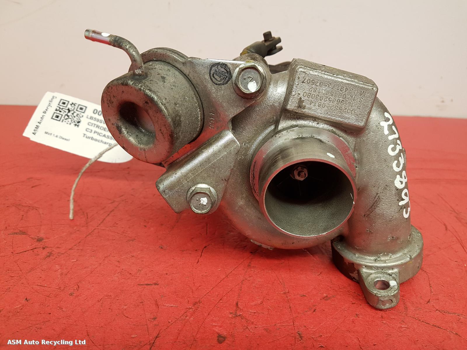 View Auto part Turbocharger Citroen C3 Picasso 2010