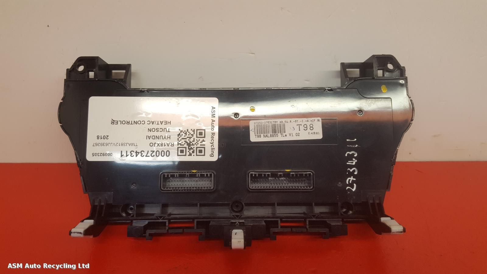 View Auto part Heater/AC Controller Hyundai Tucson 2018
