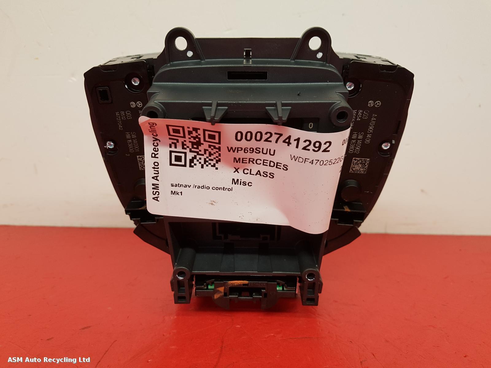 View Auto part Misc Mercedes X Class 2019