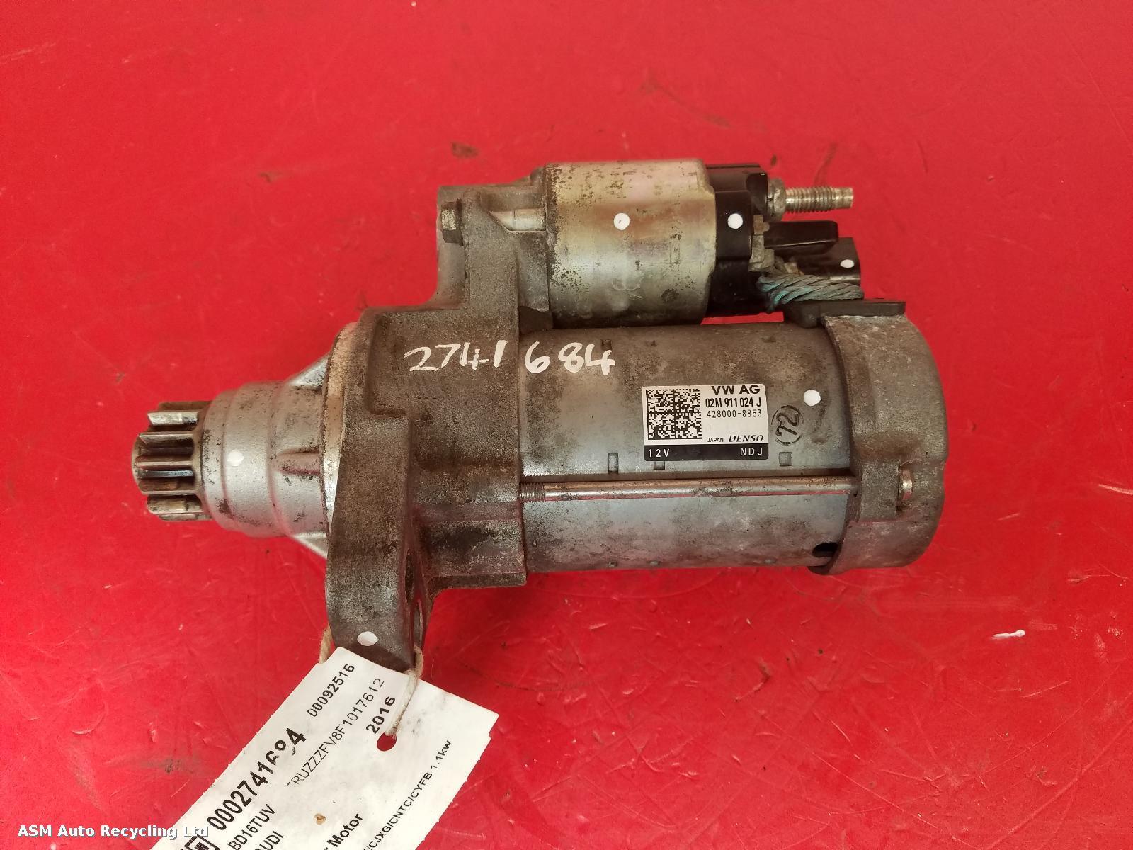 View Auto part Starter Motor Audi Tt 2016