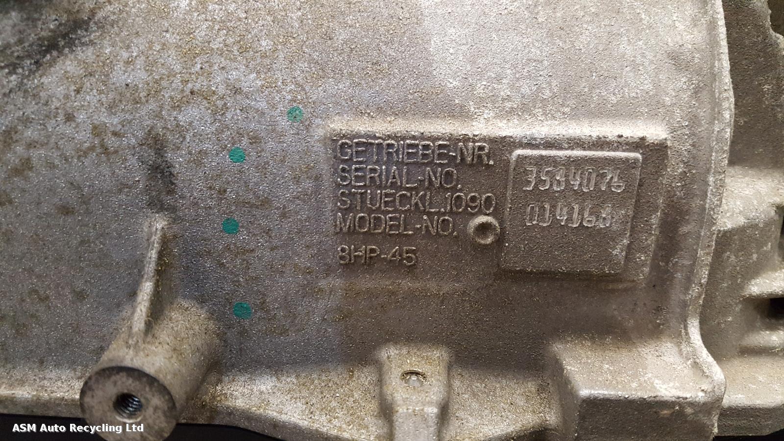 View Auto part Gearbox Jaguar F Type 2018