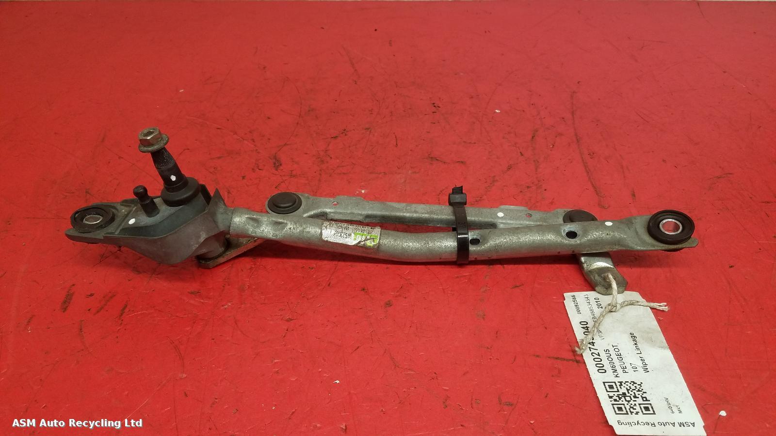 View Auto part Wiper Linkage Peugeot 107 2010