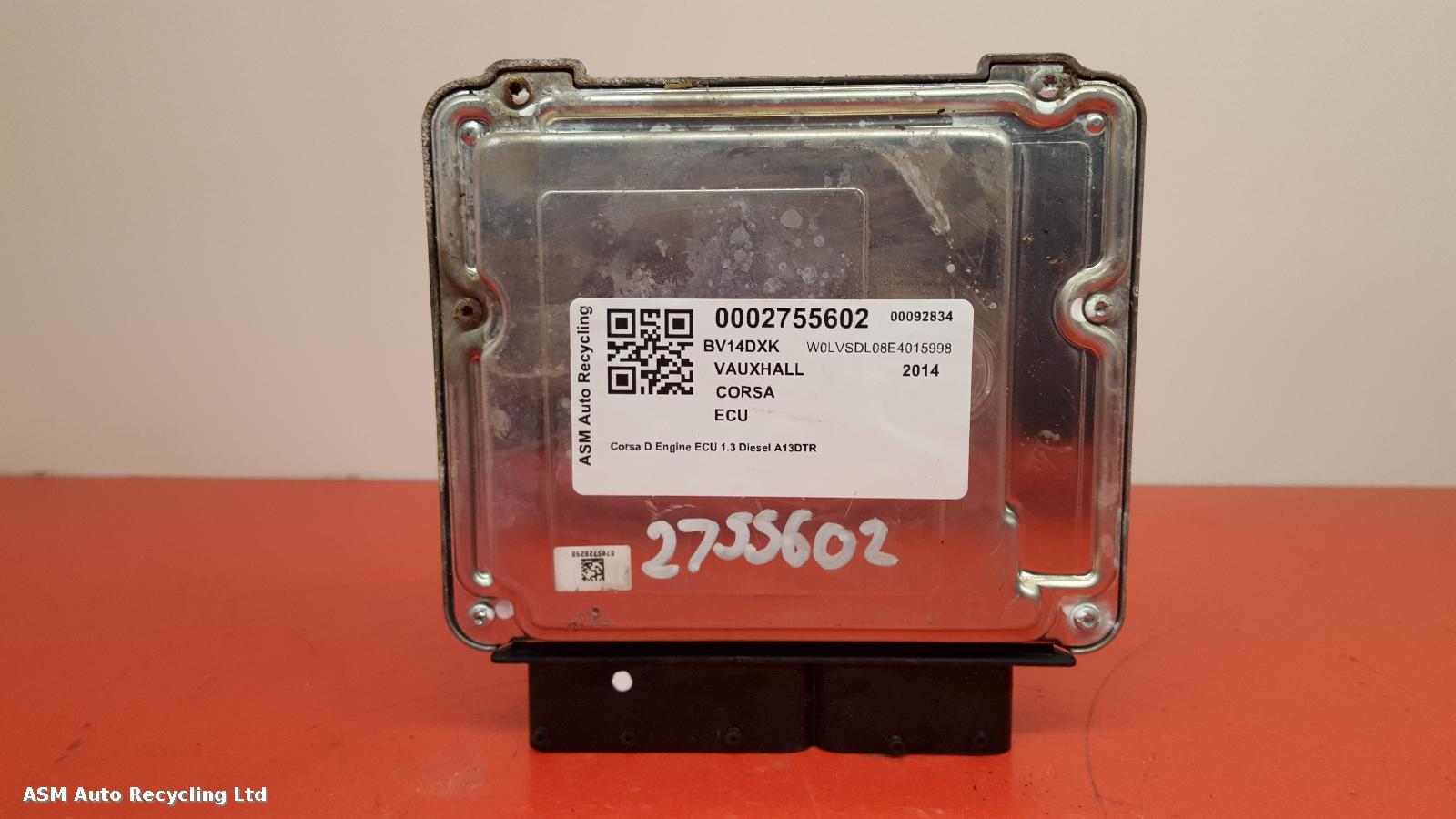 View Auto part ECU Vauxhall Corsa 2014
