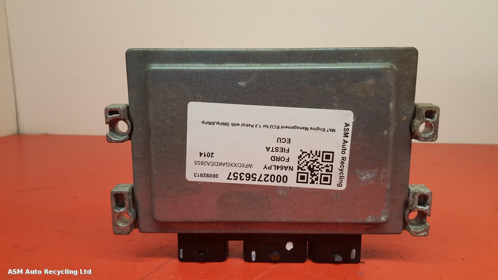 View Auto part ECU Ford Fiesta 2014