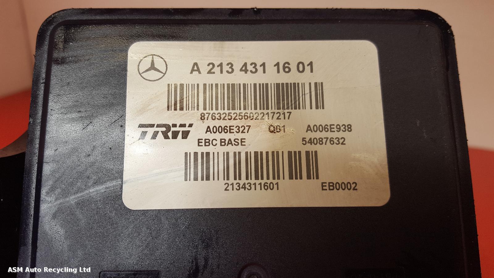 View Auto part ABS Pump/Modulator Mercedes E Class 2017