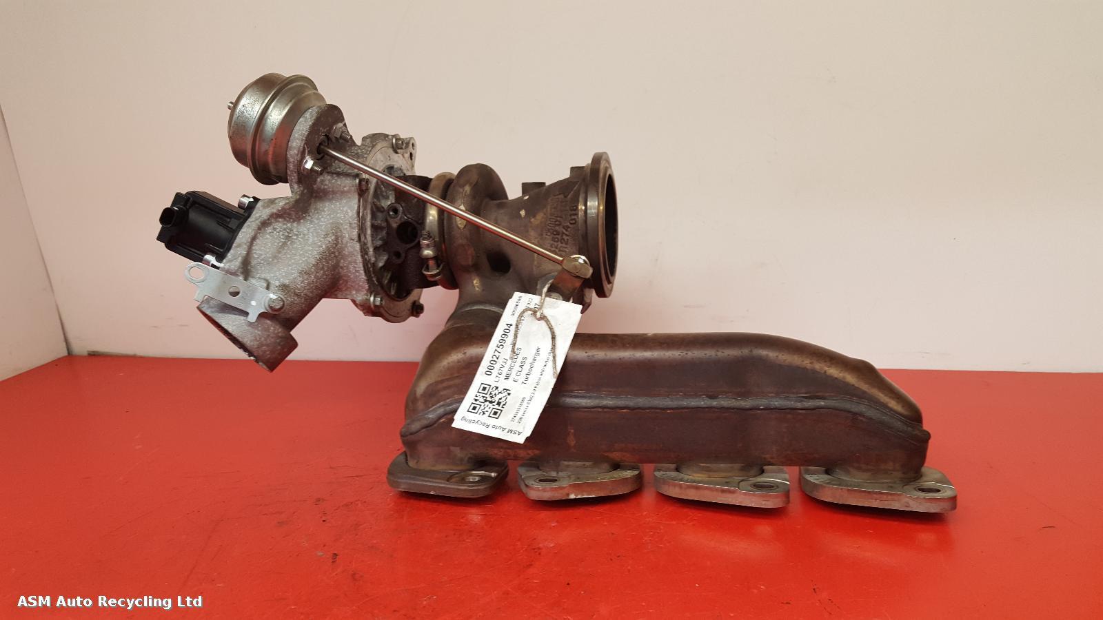 View Auto part Turbocharger Mercedes E Class 2017