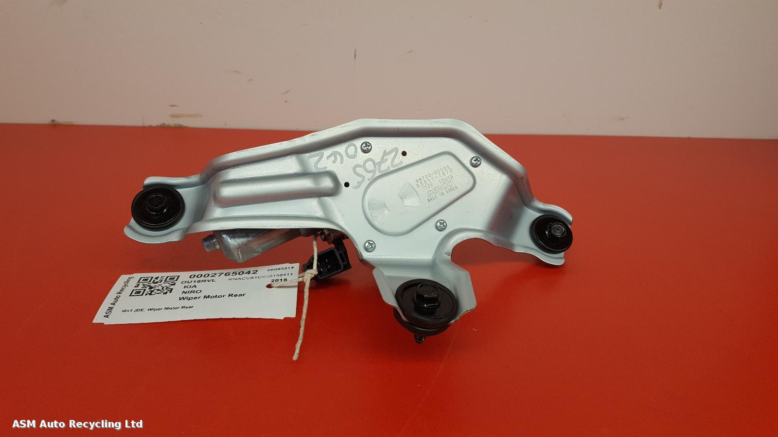 View Auto part Wiper Motor Rear Kia Niro 2018