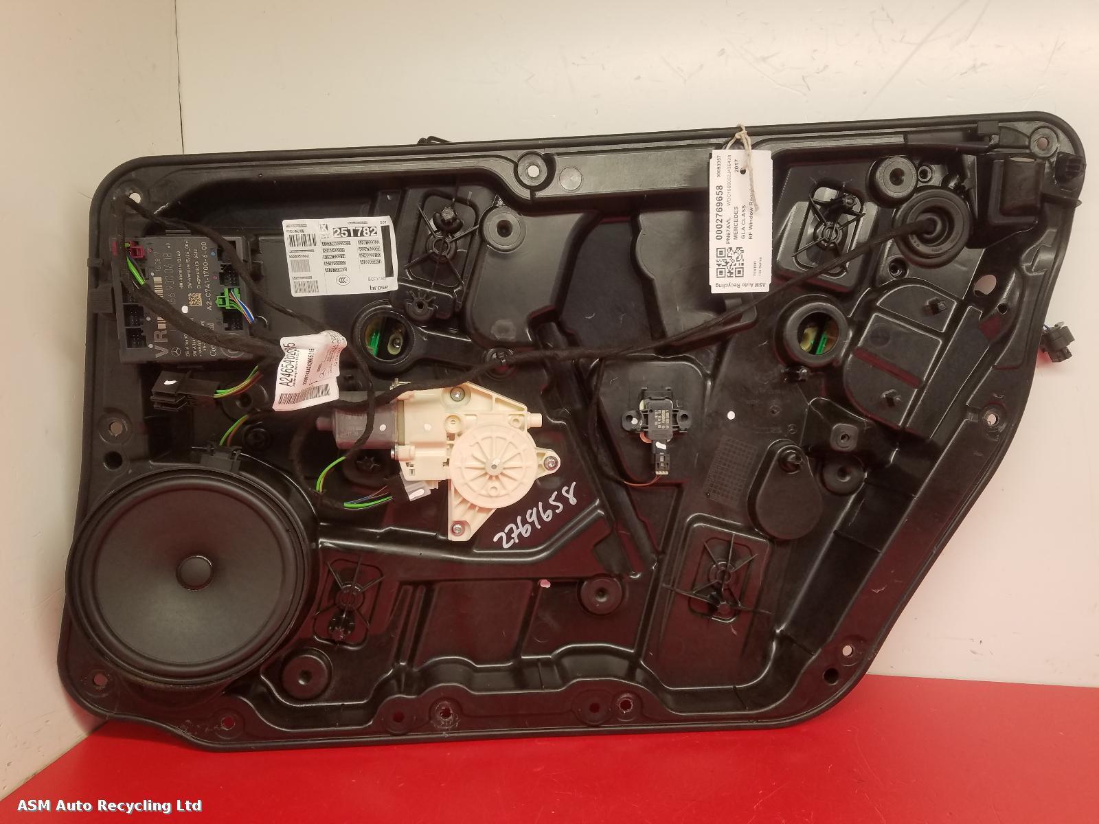 View Auto part RF Window Regulator Mercedes Gla Class 2017
