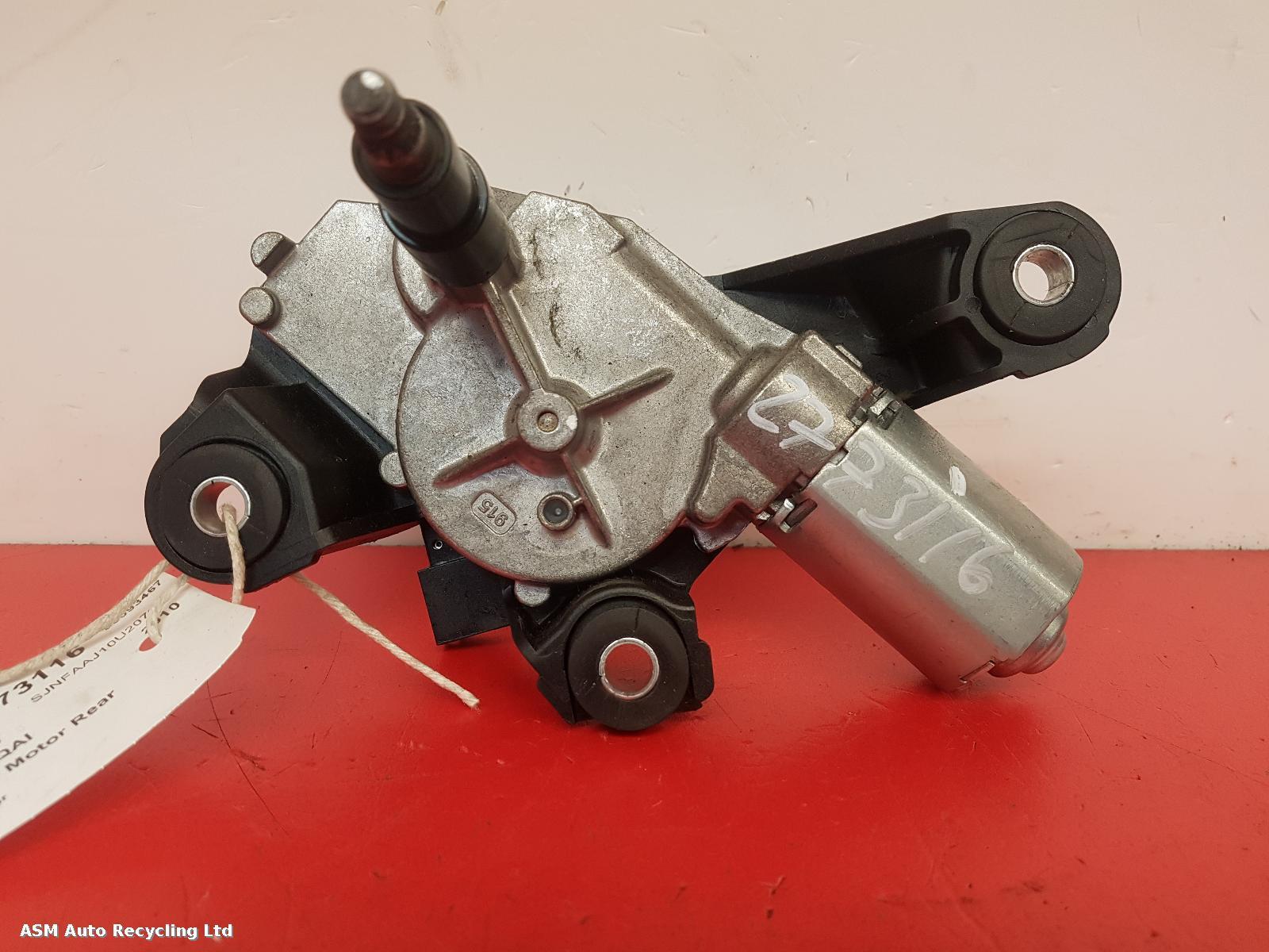 View Auto part Wiper Motor Rear Nissan Qashqai 2010