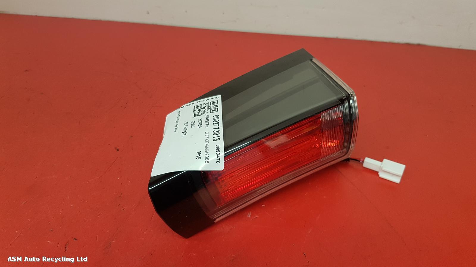 View Auto part R Taillight Honda Civic 2019