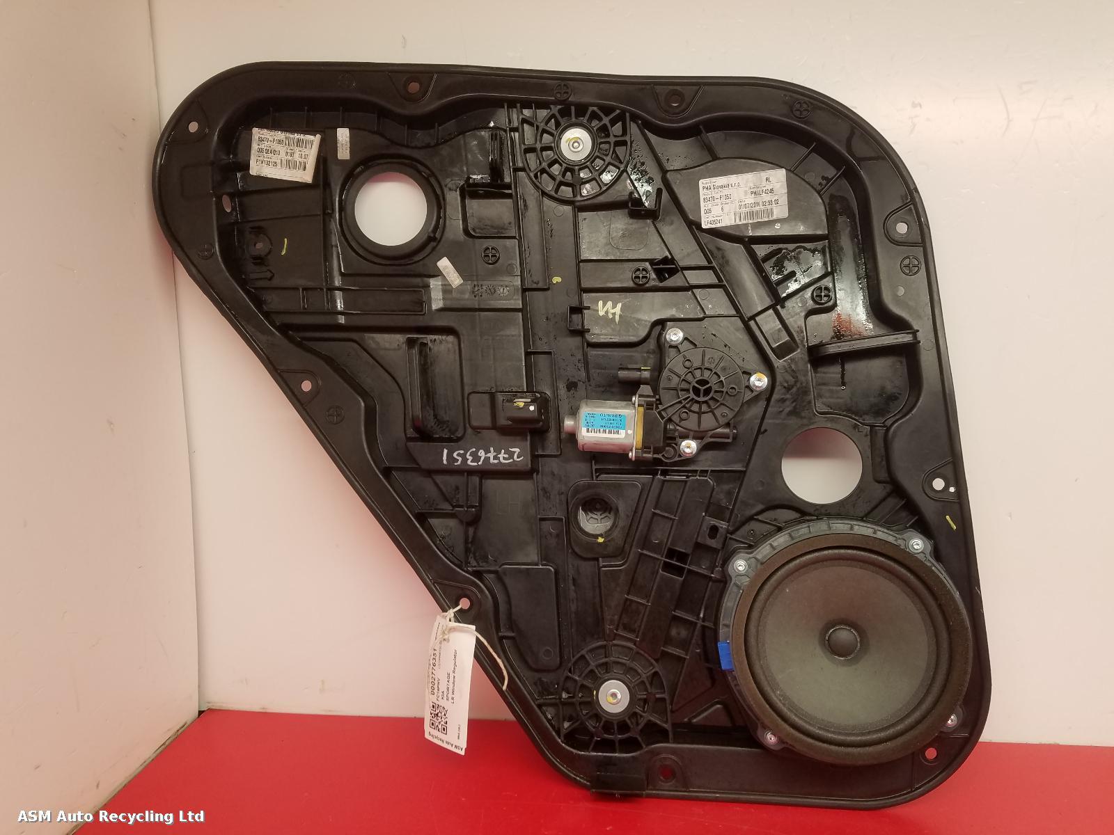 View Auto part LR Window Regulator Kia Sportage 2016
